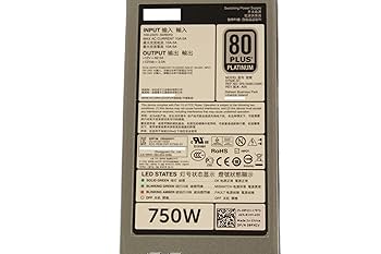 Amazon.com: DELL 9PXCV DELL 9PXCV 09PXCV R620 R720 750W 80